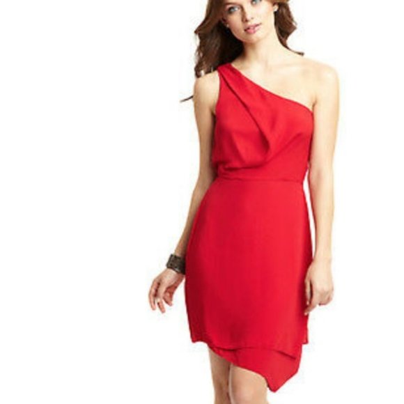 NWT BCBGMaxAzria Azria Somara Chiffon Dress - Picture 1 of 5